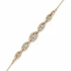 Diamond Chain Link Bracelet