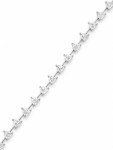 Trillion Cut Diamond Bracelet
