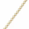 Trillion Diamond Tennis Bracelet