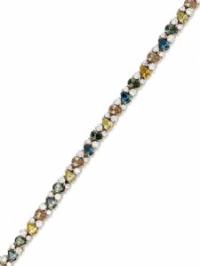 Pear Diamond Tennis Bracelet