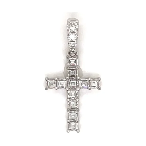 Diamond Cross Pendant Necklace