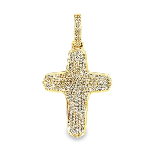 Diamond Cross Pendant Necklace