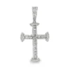 Diamond Cross Pendant Necklace