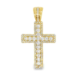Diamond Cross Pendant Necklace