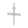 Diamond Nail Cross Pendant