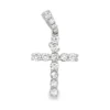 Diamond Cross Pendant Necklace