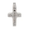 Baguette Diamond Cross Pendant