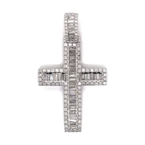 Diamond Cross Pendant Necklace