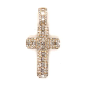 Diamond Cross Pendant Necklace