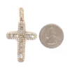 Baguette Diamond Cross Pendant
