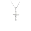 Diamond Cross Pendant Necklace