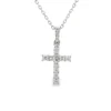 Diamond Cross Pendant Necklace