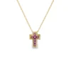 Diamond Cross Pendant Necklace