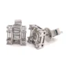 Baguette Diamond Stud Earrings