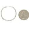 Diamond Hoop Earrings