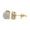 Round Diamond Stud Earrings