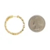 Marquise Diamond Hoop Earrings
