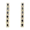 Sapphire Diamond Drop Earrings