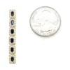 Sapphire Diamond Drop Earrings