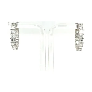 Diamond Hoop Earrings