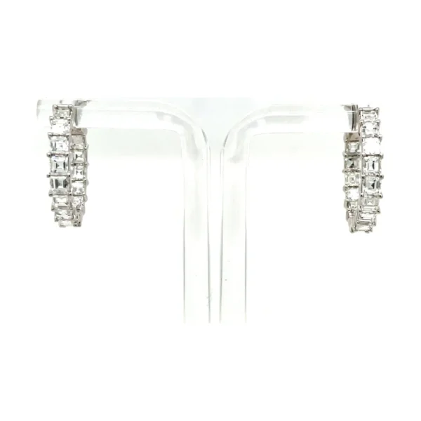 Diamond Hoop Earrings