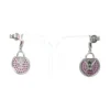 Ruby Diamond Drop Earrings