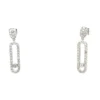 Oval Link Dangle Earrings