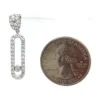 Oval Link Dangle Earrings