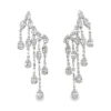 Diamond Cascade Dangle Earrings