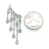 Diamond Cascade Dangle Earrings