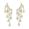 Diamond Chandelier Dangle Earrings
