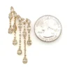 Diamond Chandelier Dangle Earrings