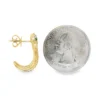 Snake Diamond Stud Earrings