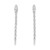 Diamond Snake Dangle Earrings
