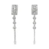 Diamond Drop Stud Earrings