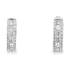 Baguette Diamond Hoop Earrings