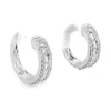 Baguette Diamond Hoop Earrings