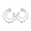 Double Hoop Dangle Earrings