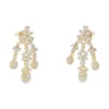 Diamond Chandelier Dangle Earrings