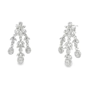 Chandelier Diamond Dangle Earrings