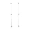 Diamond Drop Chain Earrings