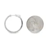 Diamond Hoop Earrings