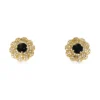 Floral Halo Stud Earrings