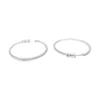 Diamond Hoop Earrings