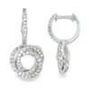 Circle Knot Dangle Earrings