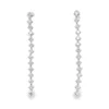 Diamond Linear Dangle Earrings