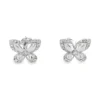 Butterfly Diamond Stud Earrings