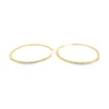 Diamond Hoop Earrings