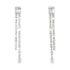 Diamond Linear Dangle Earrings