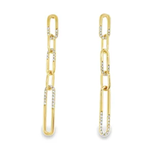 Chain Link Dangle Earrings